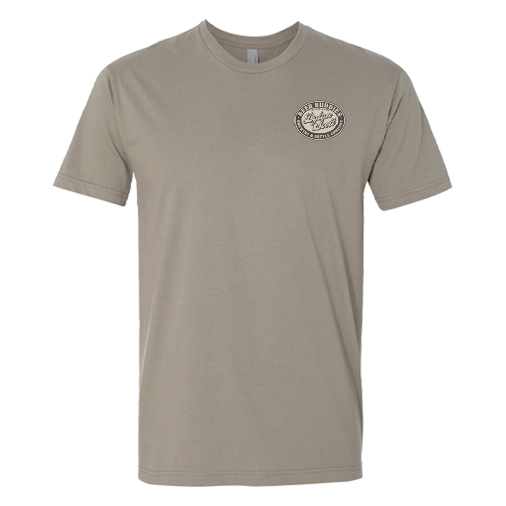 Beer Buddies Pup Tee - Grey