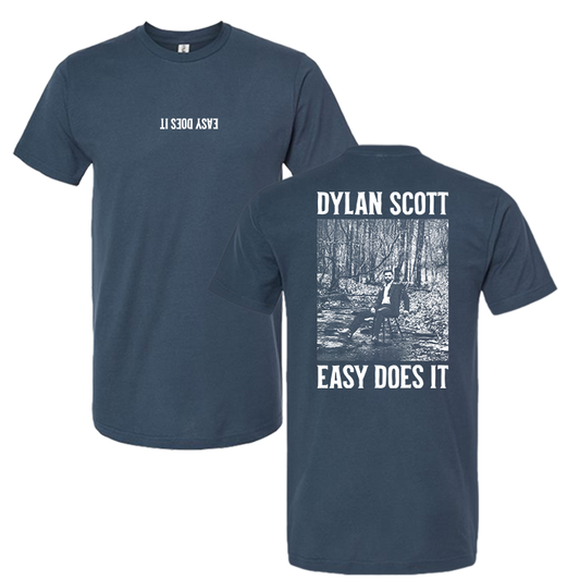 Easy Does It Tee - Blue