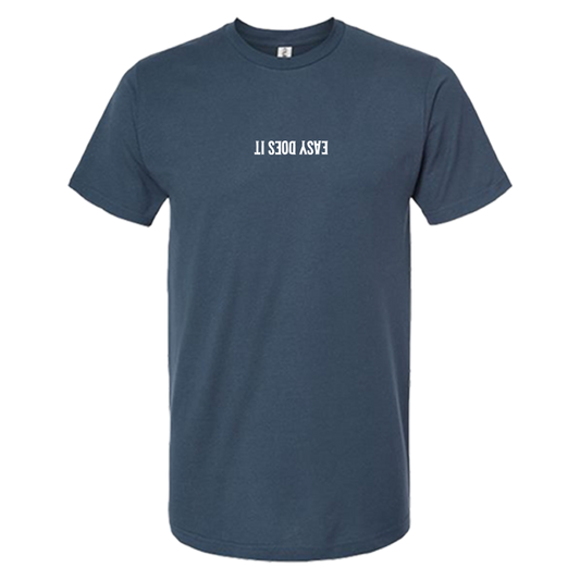 Easy Does It Tee - Blue