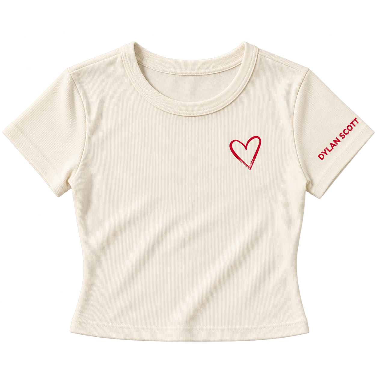 PRE-ORDER! Heart Crop Tee