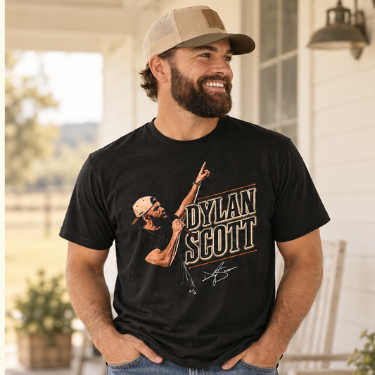 Dylan Scott Signature Tee — male lifestyle image