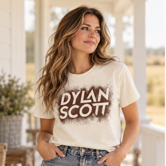 Made in America Logo Tee — female lifestyle image