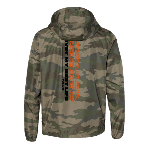 Zip up camo sales jacket